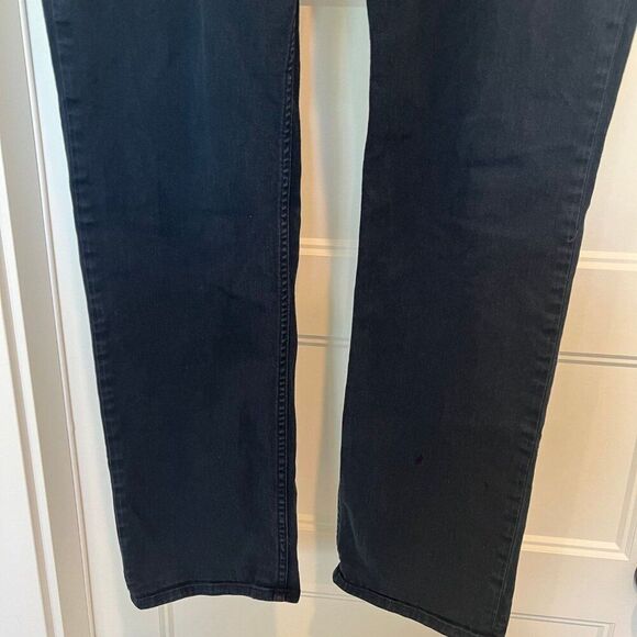 Hudson Jeans Men Size 40x34 Dark Blue Cotton Slim Stretch Straight Jeans - Picture 4 of 9